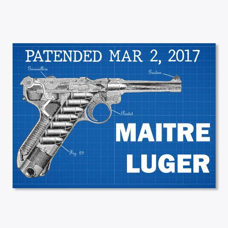 Sticker Maitre Luger